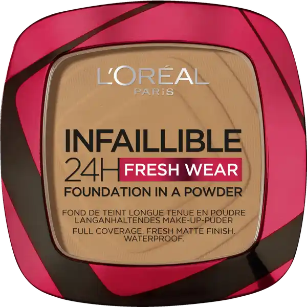Infaillible 24H Fresh Wear Make-Up-Puder 330 Hazelnut