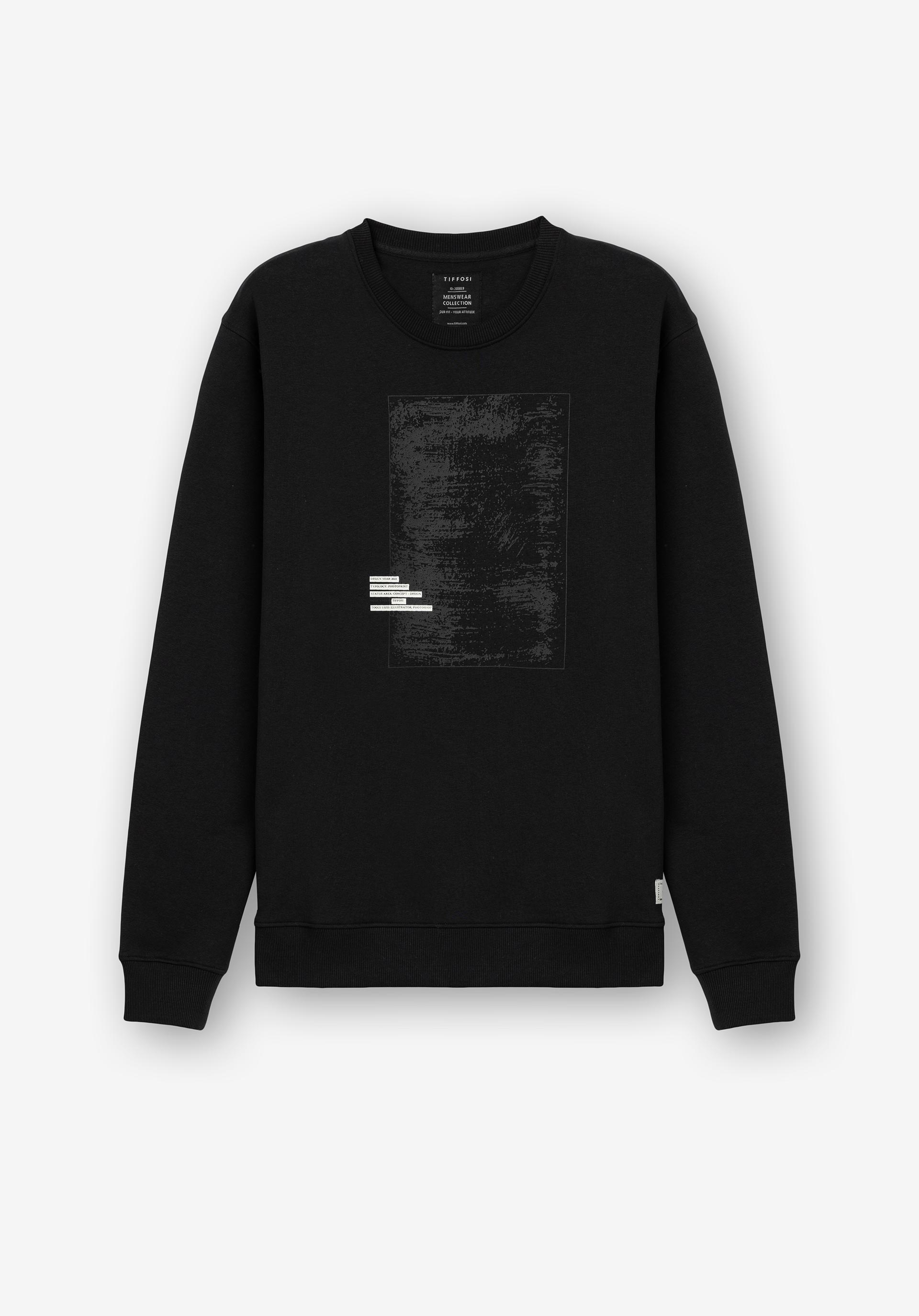 Sweatshirt com Estampado Frontal