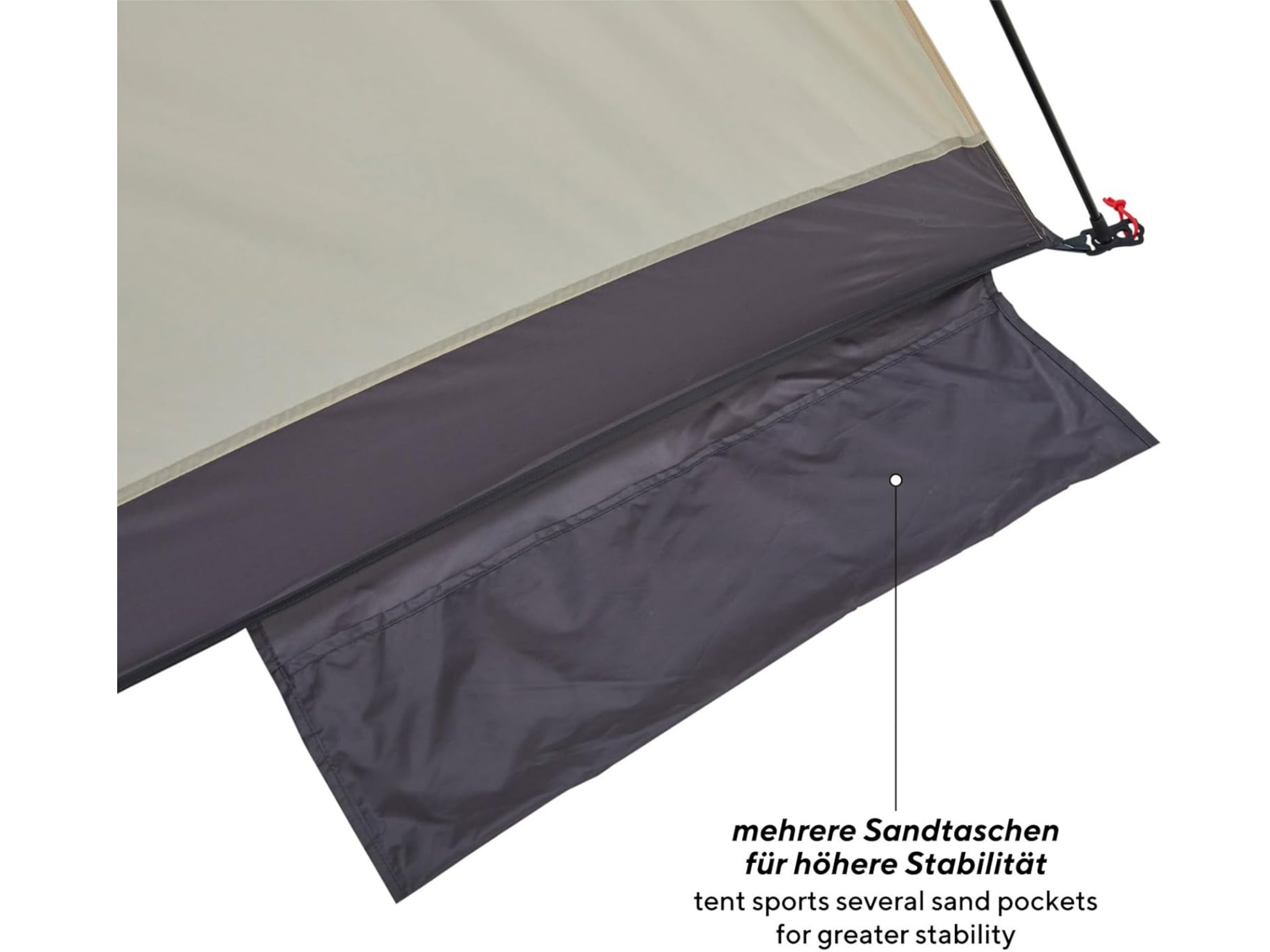 Uquip Buzzy sand strandtent