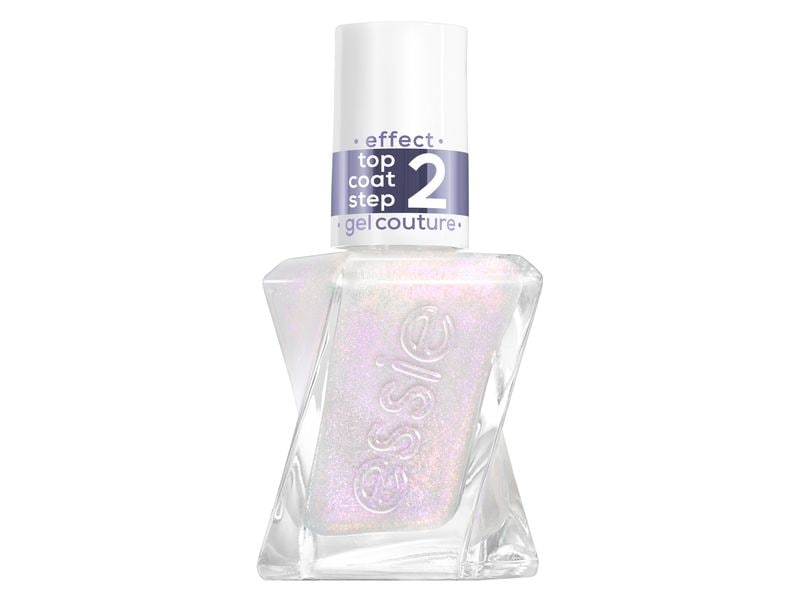 essie Nagellack Gel Couture 563 blushed meta Gel-Überlack sorgt für langen Halt, ohne abzusplittern, bis zu 15 Tage lang