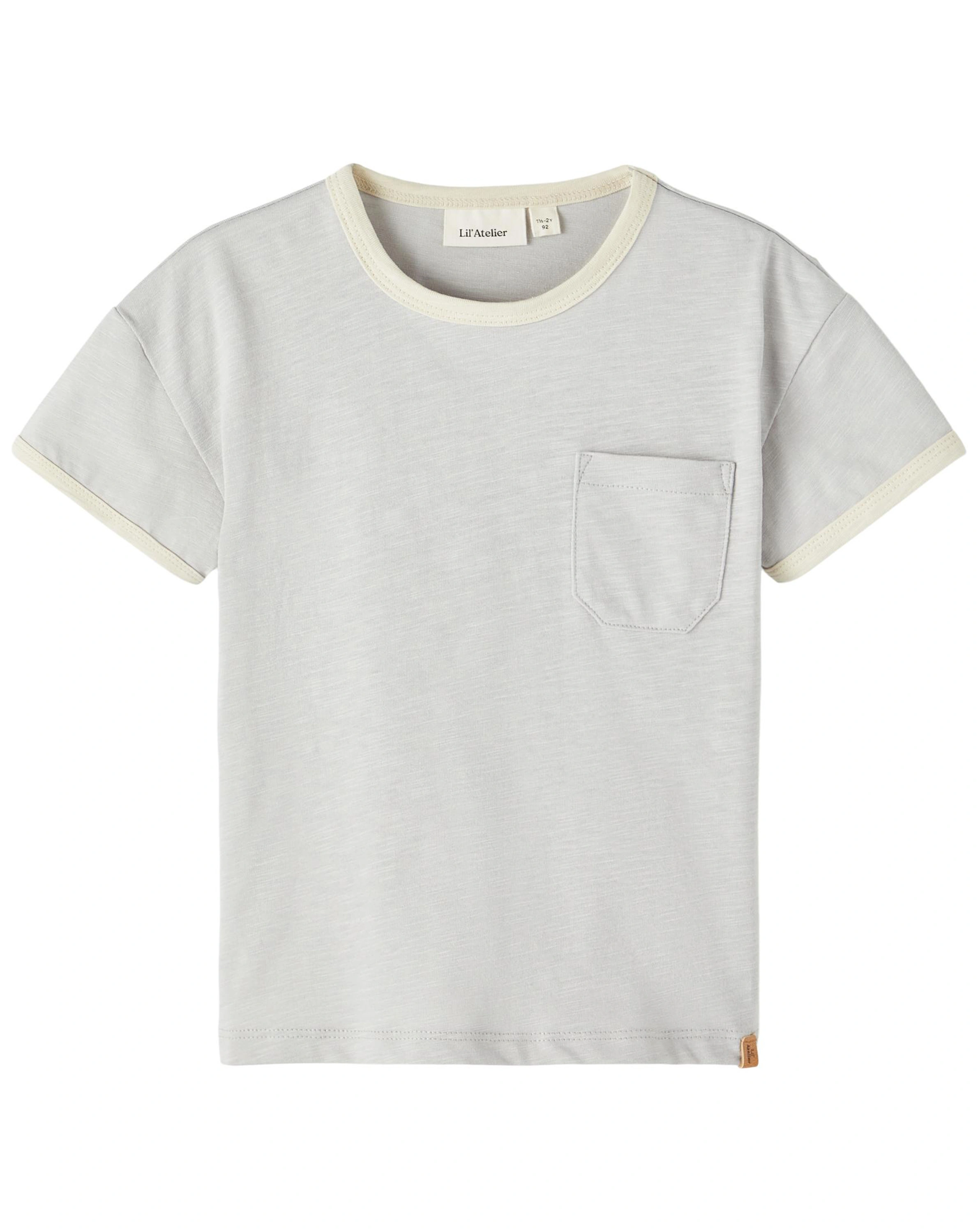 Jersey-T-Shirt NMMDAWSON SOLID in harbor mist