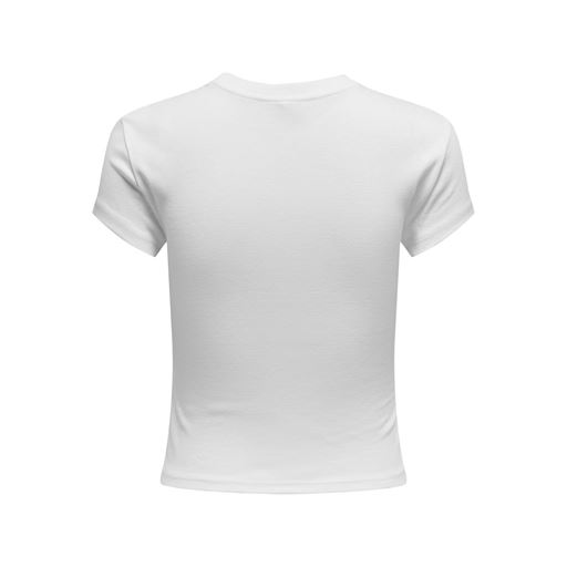 ONLY Elina T-shirt, White, XS
