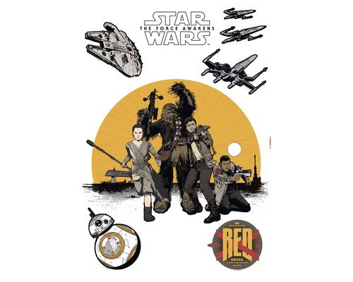 Muursticker Disney Editie 4 Disney Star Wars RESISTANCE 50 x 70 cm