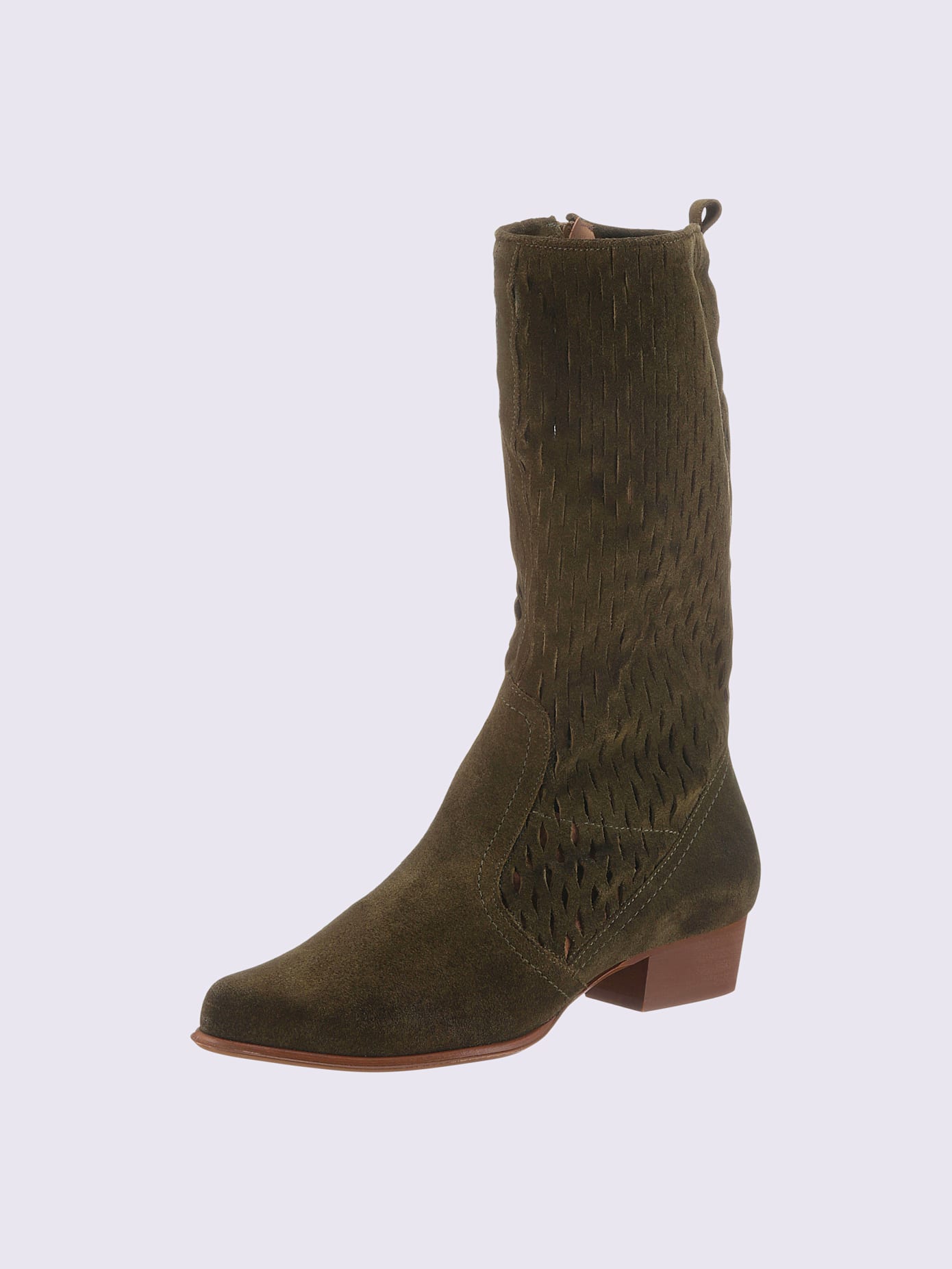 Bottes cuir nappa vachette doux