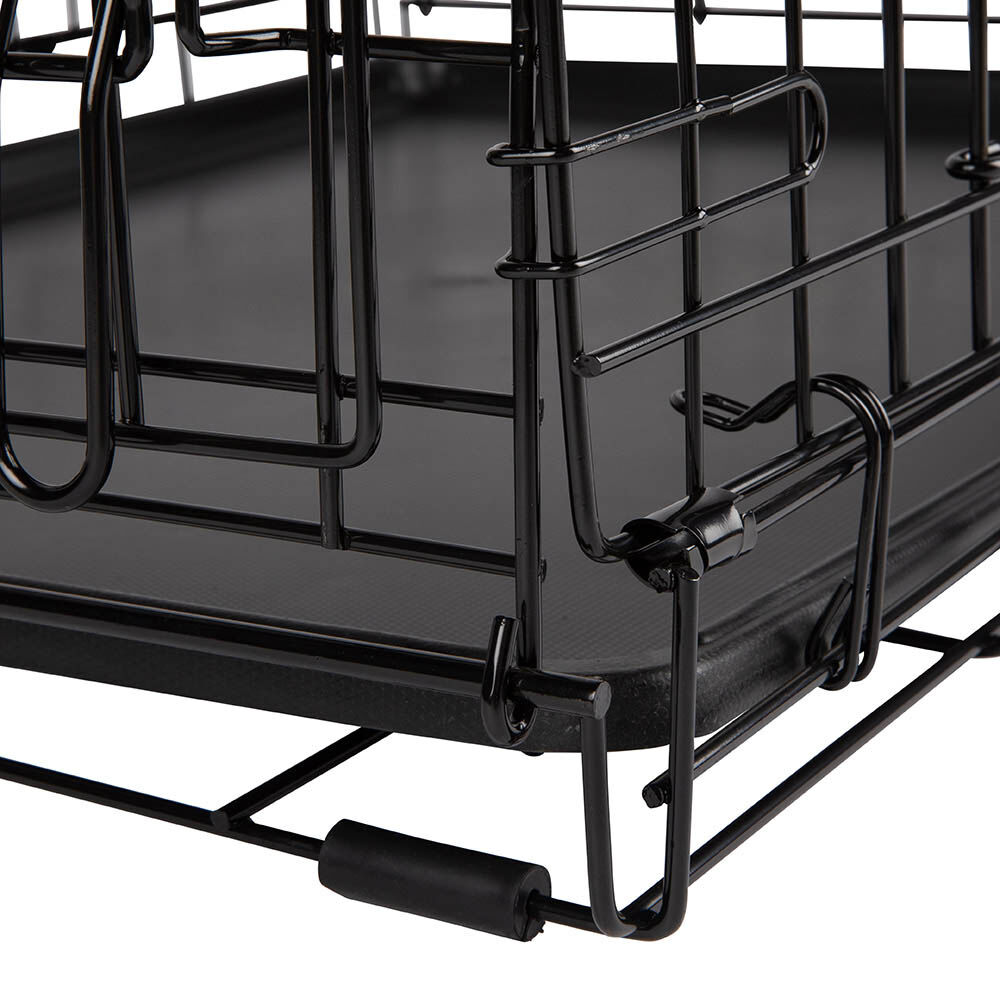 District 70 CRATE - Bench - zwart - 53x46x62 cm - S