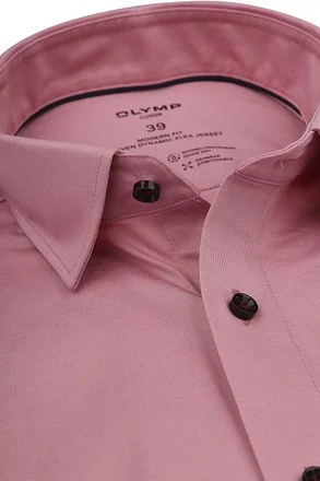 OLYMP Luxor Overhemd 24/Seven Oud Roze 120264-93 kopen