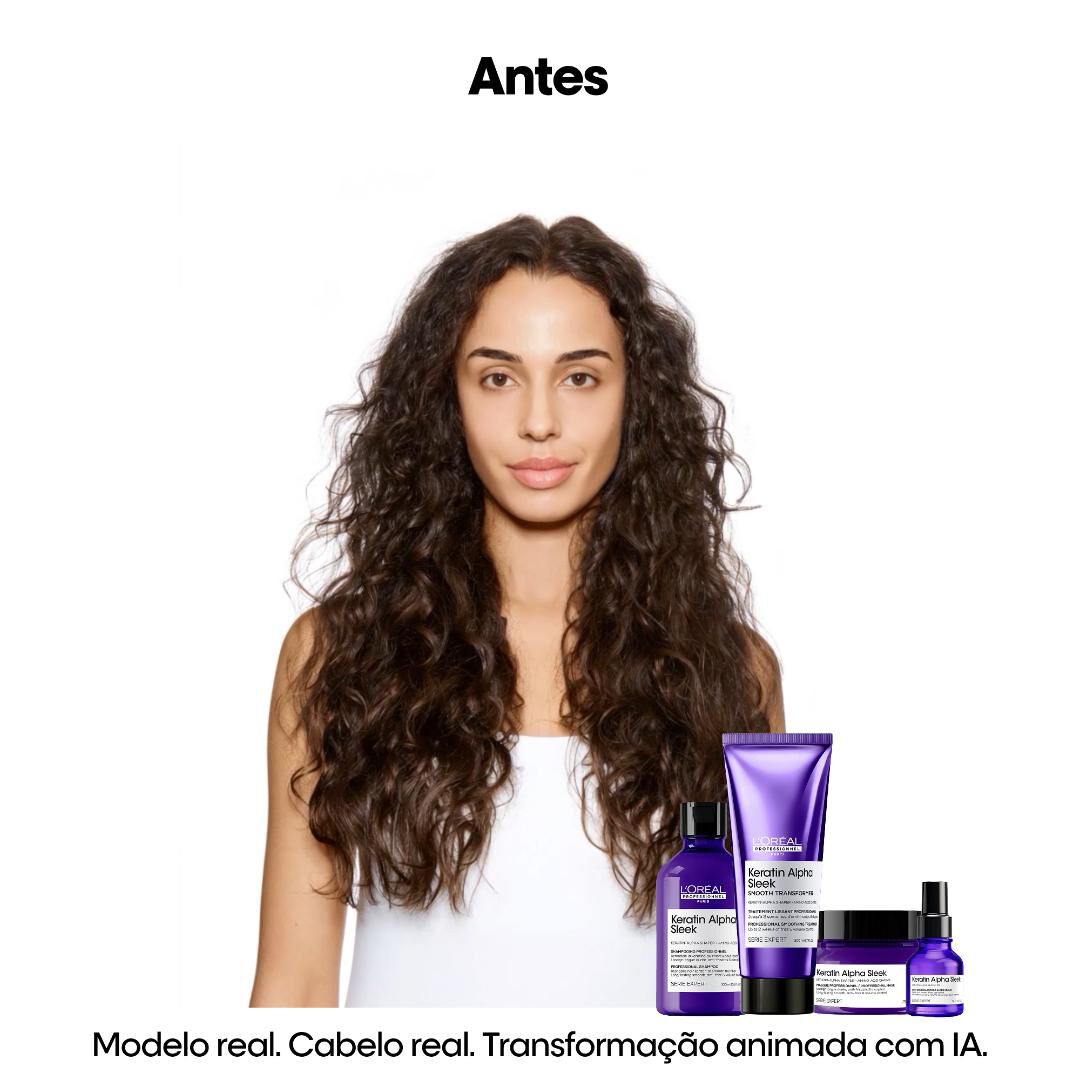 SERIE EXPERT Tratamento Progressivo Smooth Transformer Keratin Alpha Sleek - 200ml