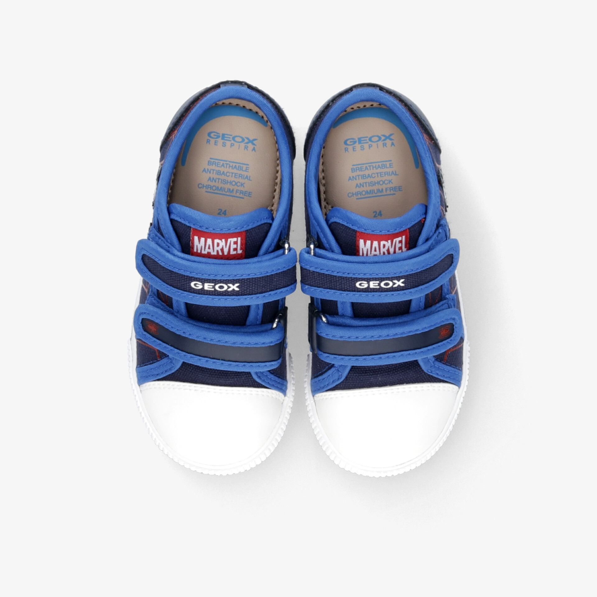 GEOX B KILWI BOY A Kinder Halbschuhe blau
