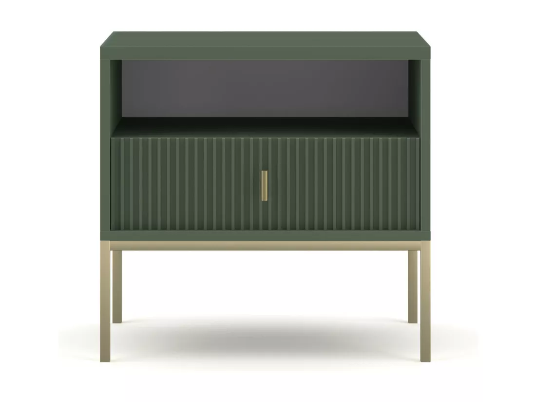 Table De Chevet MAGGIORE NS54 1D 54x39x52 Vert