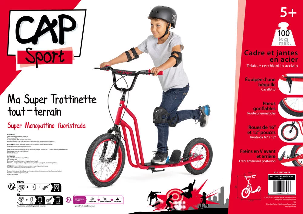 MA SUPER TROTTINETTE TOUT-TERRAIN