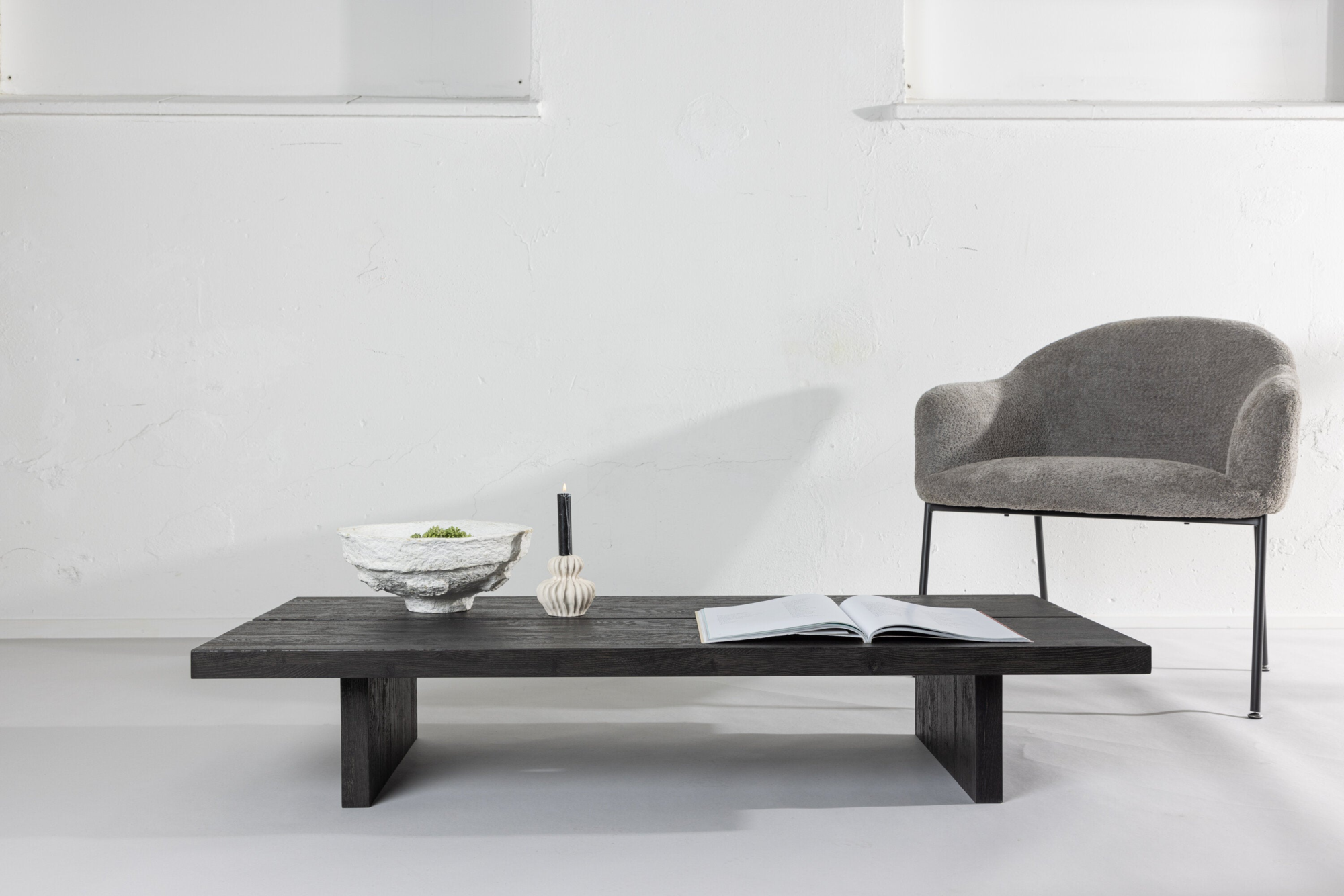 Sebu Salontafel - 140 x 60 cm - Bruin
