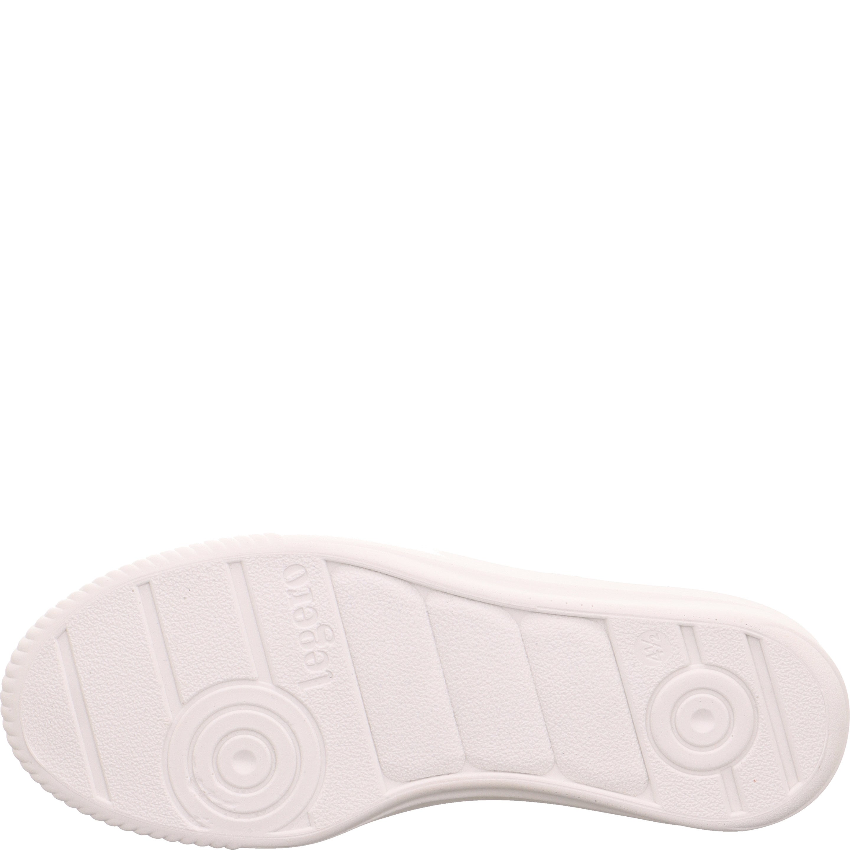 legero SILENCE Damen  Sneaker low mit Schnürung - Farbe: Metallic Silber - Größe: 4.5