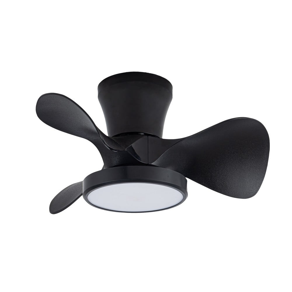 CristalRecord Plafondventilator Moll Mini Ã 56 cm zwart