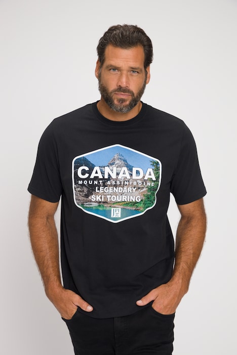 JAY-PI T-Shirt, Skiwear, Halbarm, Mountain Print