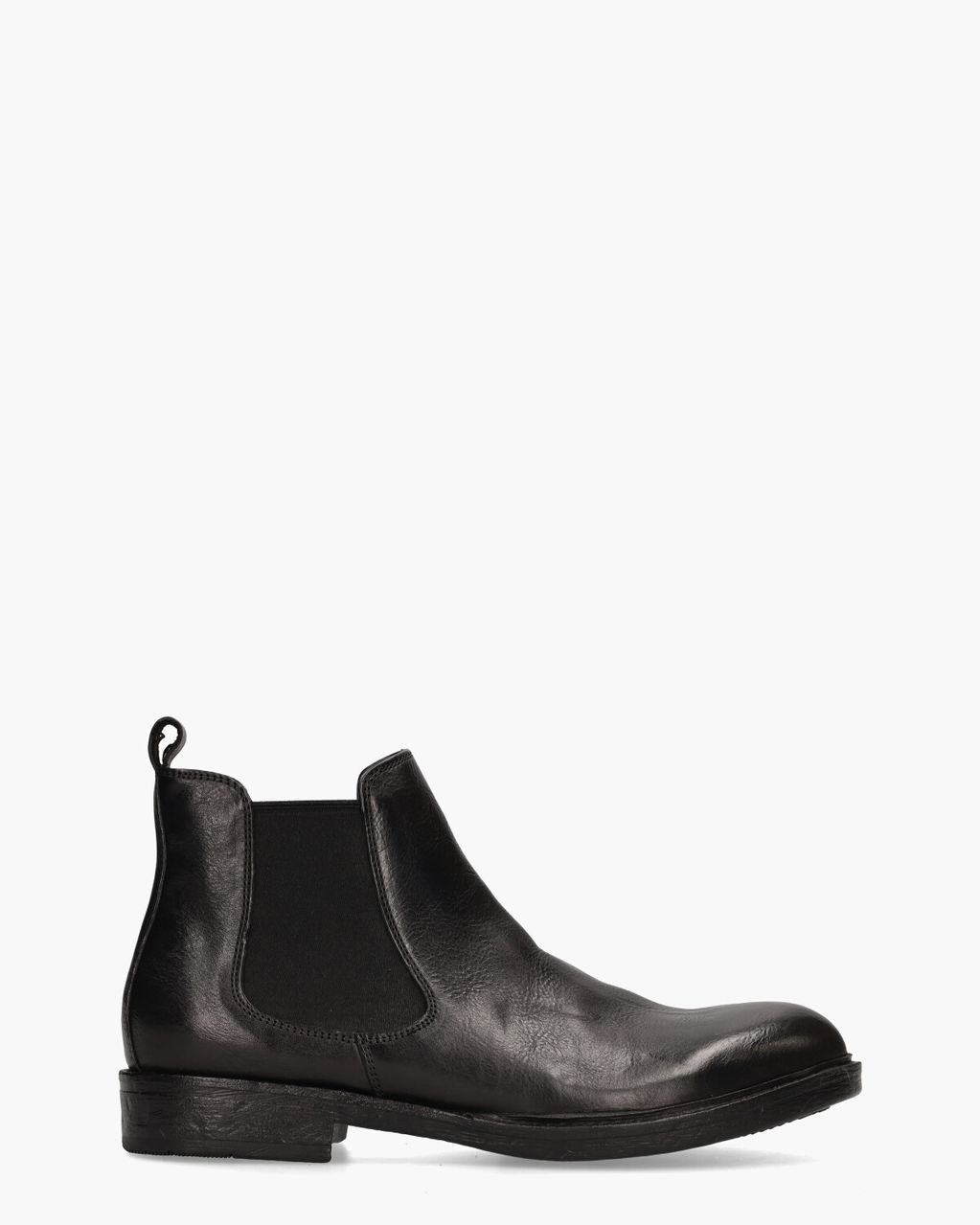 Daniel Kenneth Santino Zwart Heren Chelseaboots