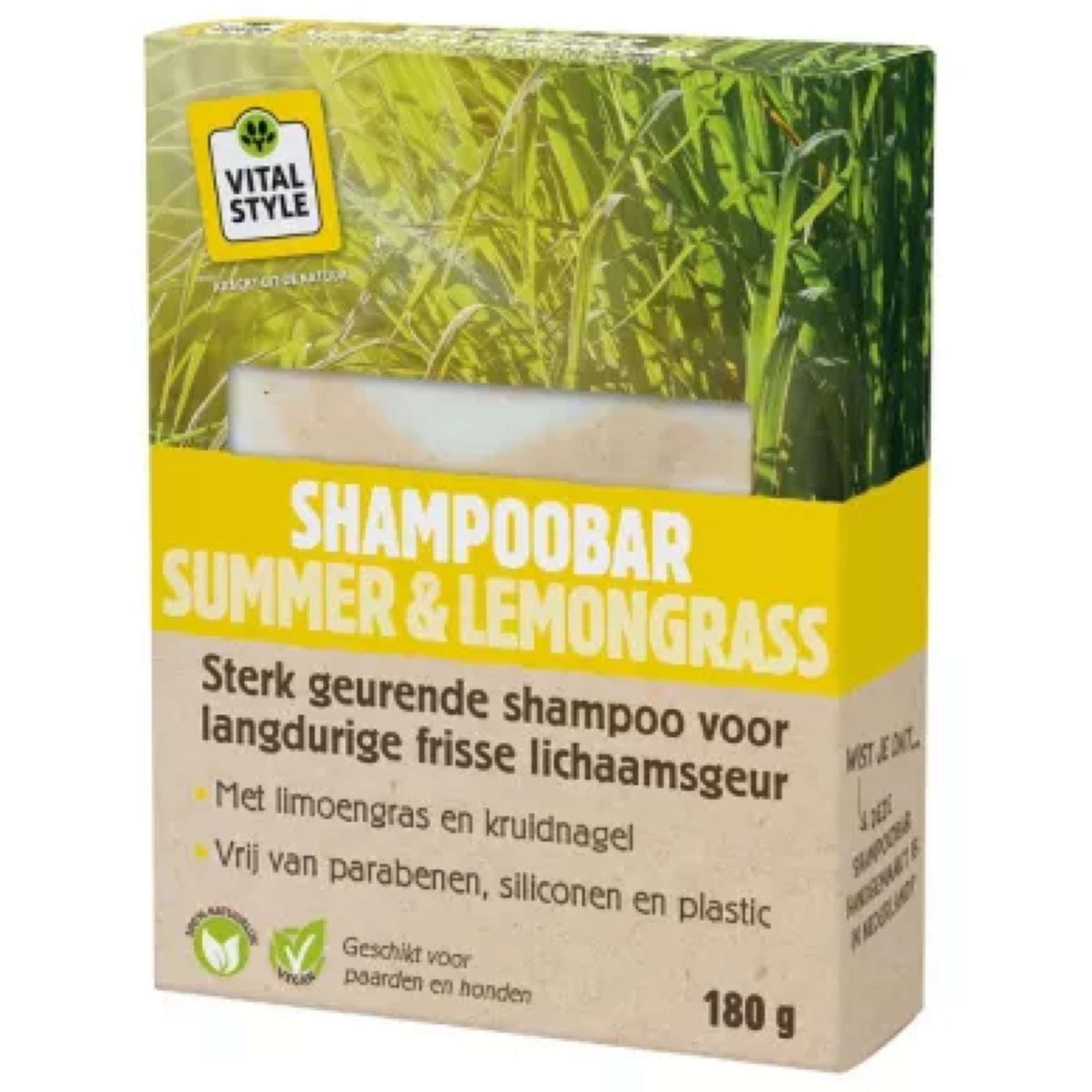 Vitalstyle Shampoo bar Summer & Lemongrass
