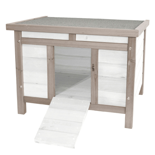 Casinha de madeira DUVO para coelhos Howie 60 x 50 x 47 cm