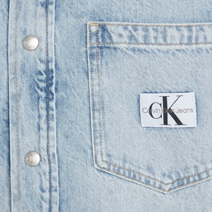 Calvin Klein Dad Denim Overhemd Dames