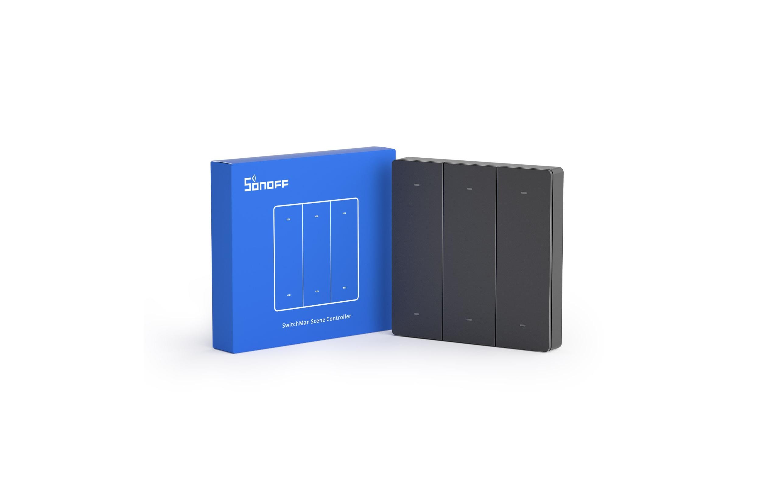 Funk-Schalter SwitchMan R5 Szenen Controller, WiFiWlan Funk-Schalter mit 6 Tasten