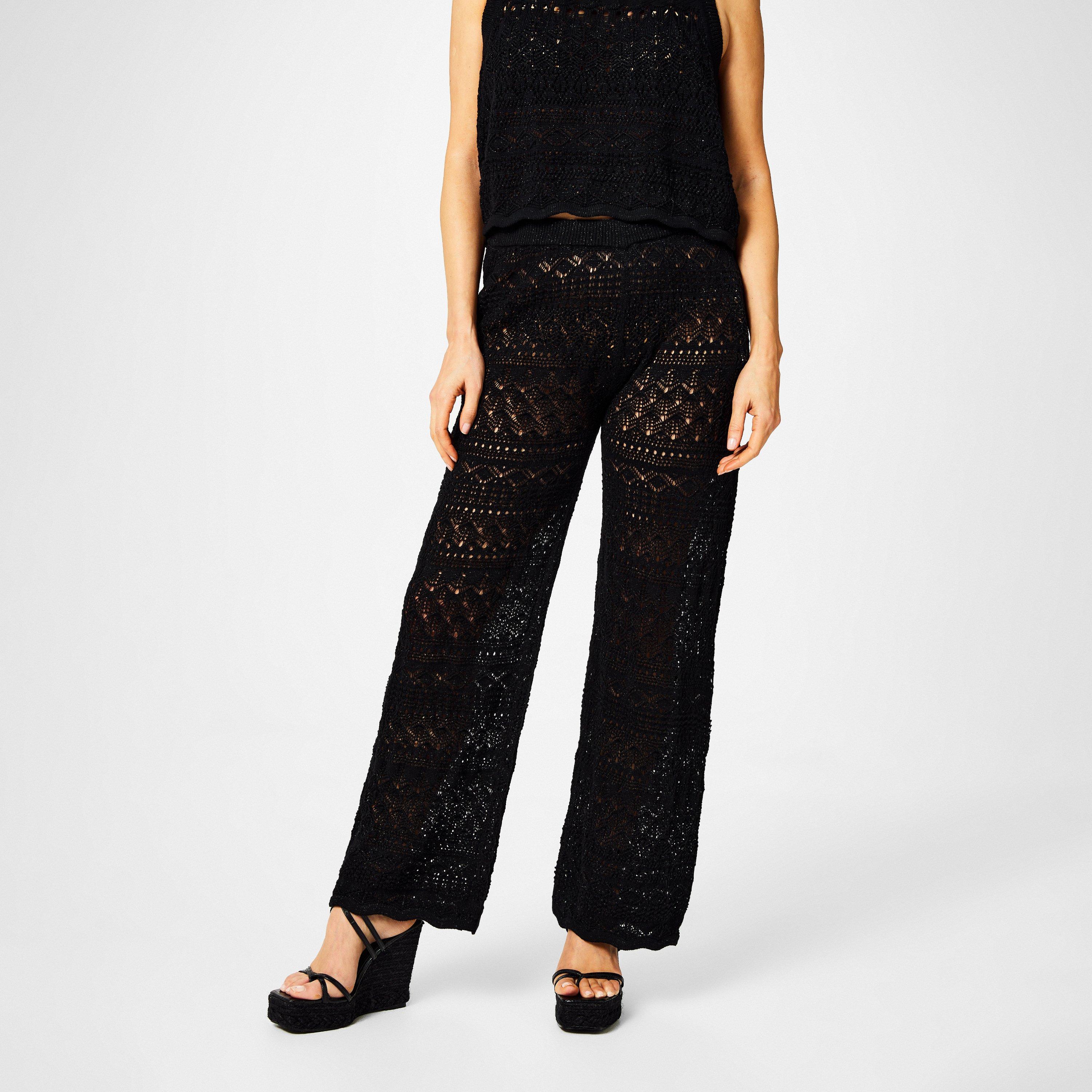 Biba Pointelle Knitted Trousers