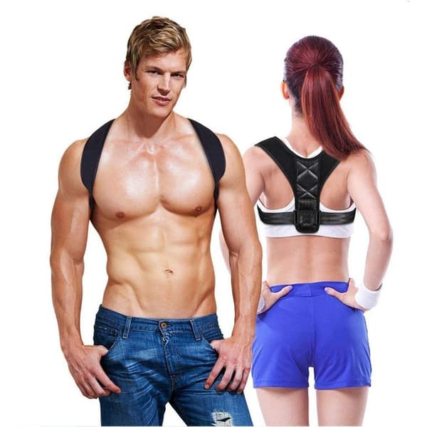 Holdningsvest / Ryggstøtte Ryggstøtte, Ryggvest, Holdningsstøtte for bedre holdning