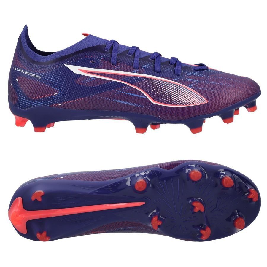 PUMA Ultra 5 Match FG/AG Formula - Lapis Lazuli/Blanc/Crépuscule