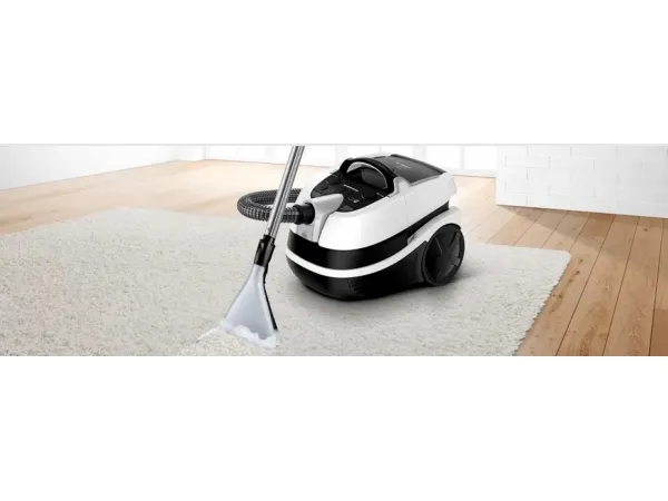 Bosch Serie | 4 AquaWash&Clean BWD421PRO - Støvsuger - beholder - pose / uden pose - hvid/sort