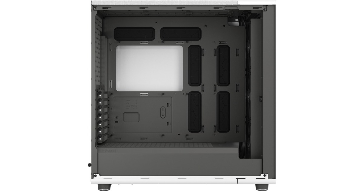 Fractal DesignNorth XL midi tower behuizing  (Wit | 2x USB-A | 1x USB-C | Tempered Glass)