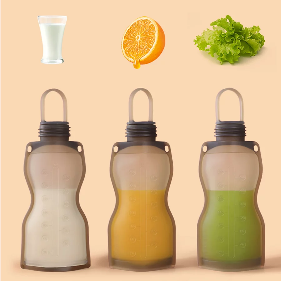 haakaa® Muttermilchbeutel, 260ml 5er Set