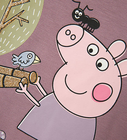 Name It Kleid - Noos - NmfDyffi Peppa - Elderberry m. Print