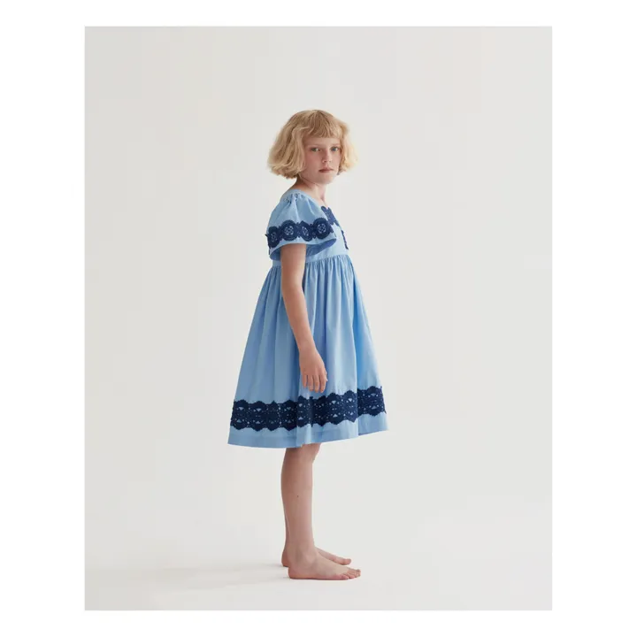 The Middle Daughter Robe Dentelle | Bleu