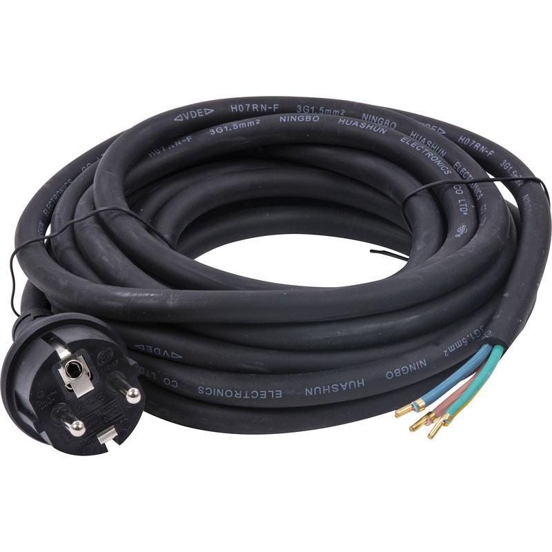 Aansluitsnoer Neopreen 5m H07RN-F3G1,5
