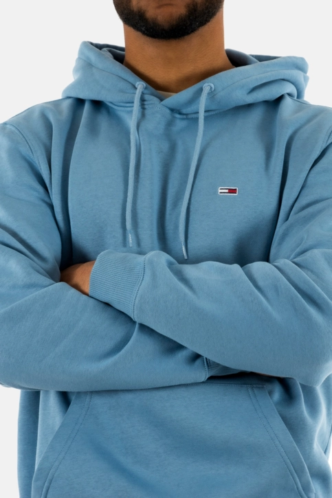 Sweat tommy jeans reg s flag dy6 colorado blue