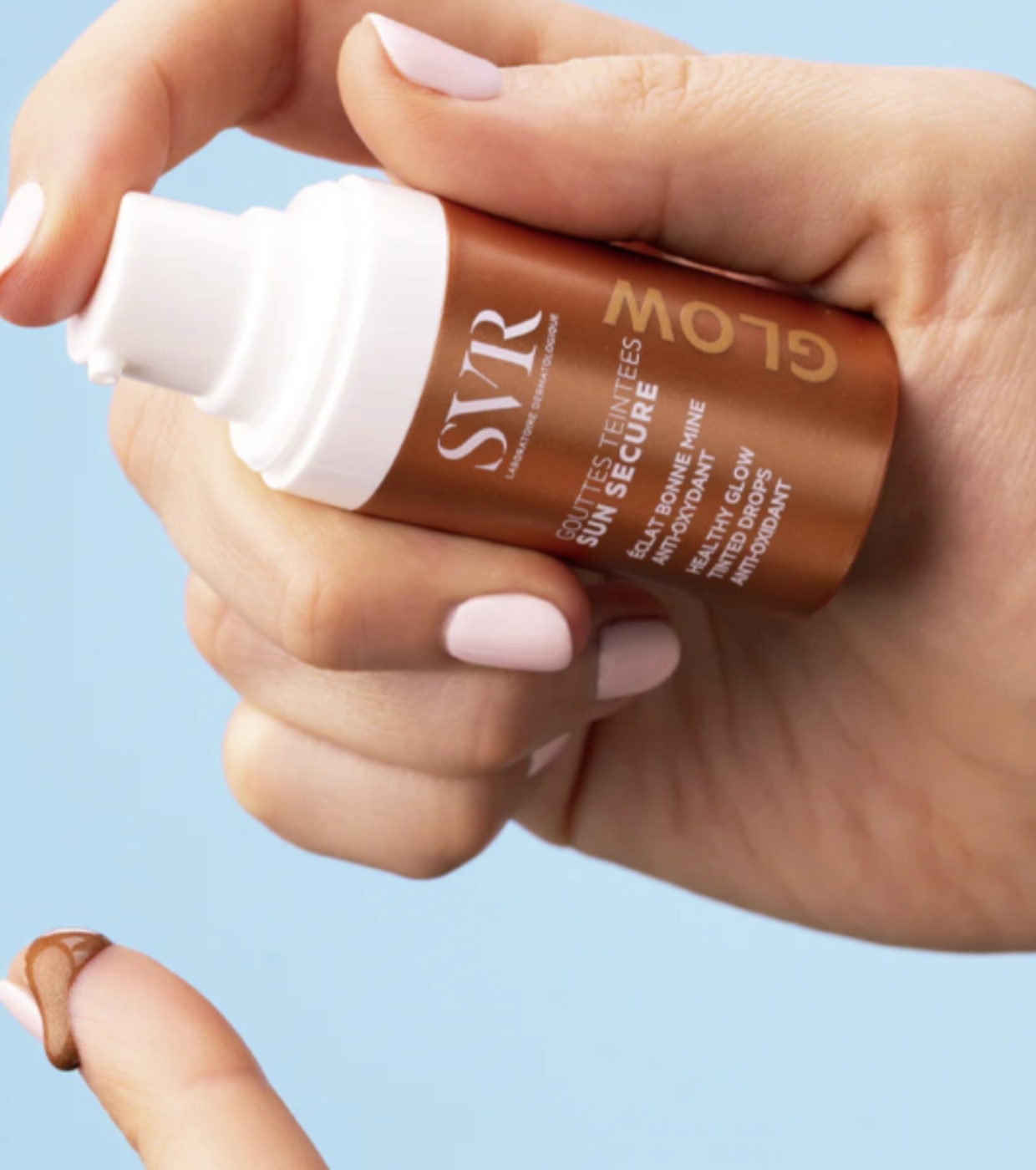 SVR - *Sun Secure* - Gotas Iluminadoras Brilhantes com Cor