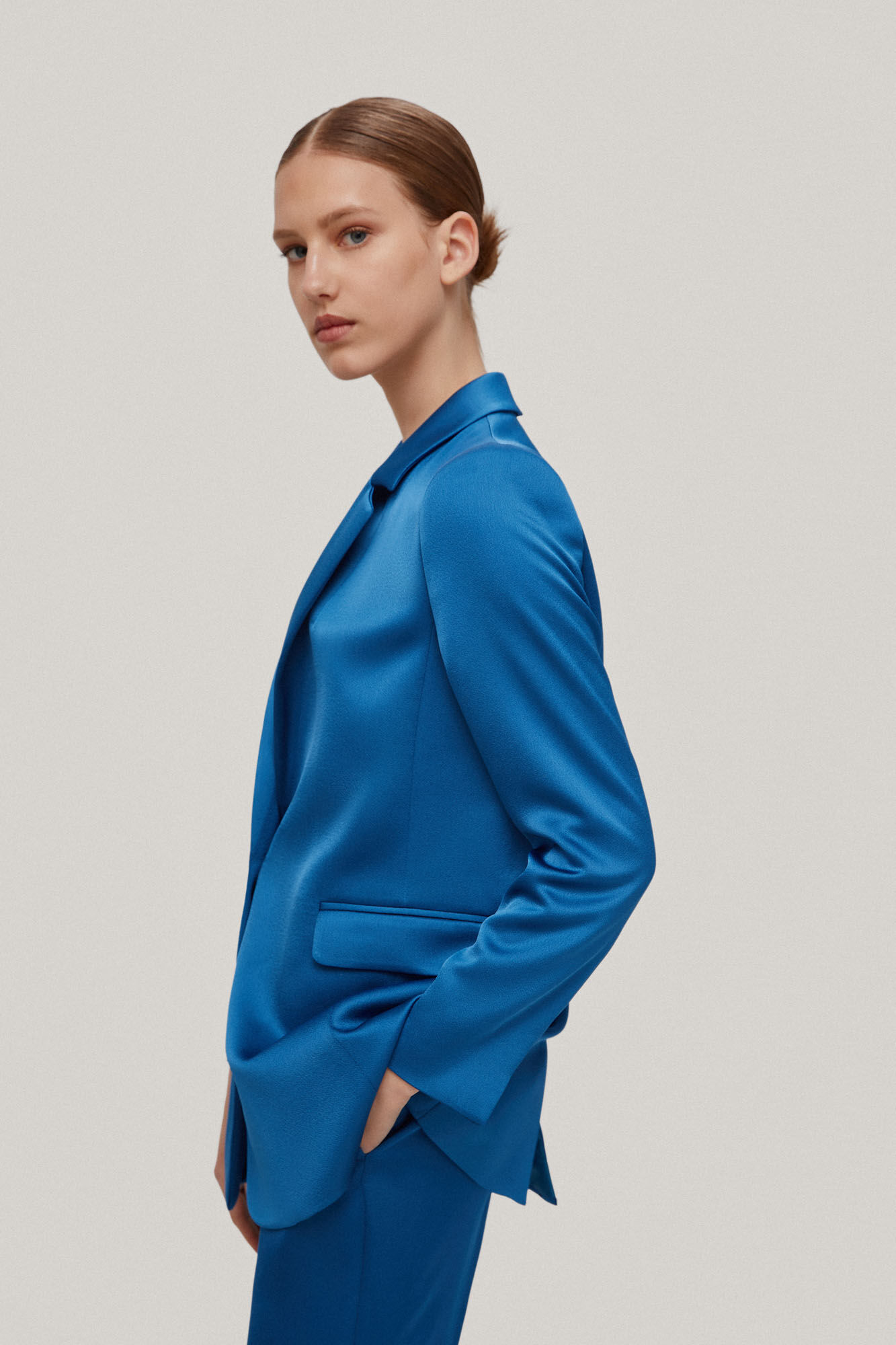 Blazer para ocasiões especiais - Turquesa