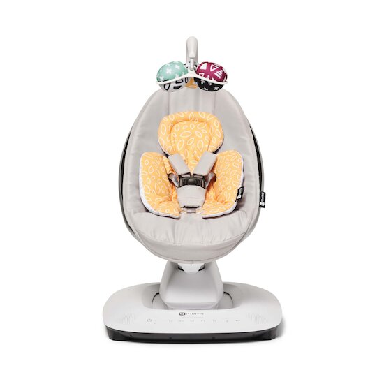Réducteur nouveau-né double face mamaRoo 5   Yellow mesh        de               4Moms
