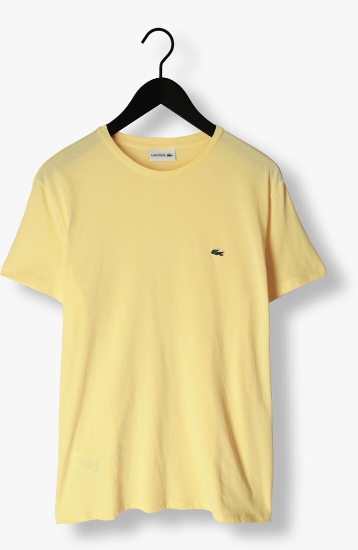 LACOSTE gele lacoste t-shirt 1ht1 men's tee-shirt 1121