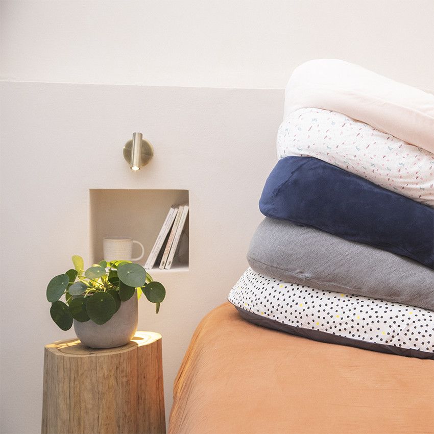 Housse coussin d'allaitement 160cm Magic Bird - Ecru