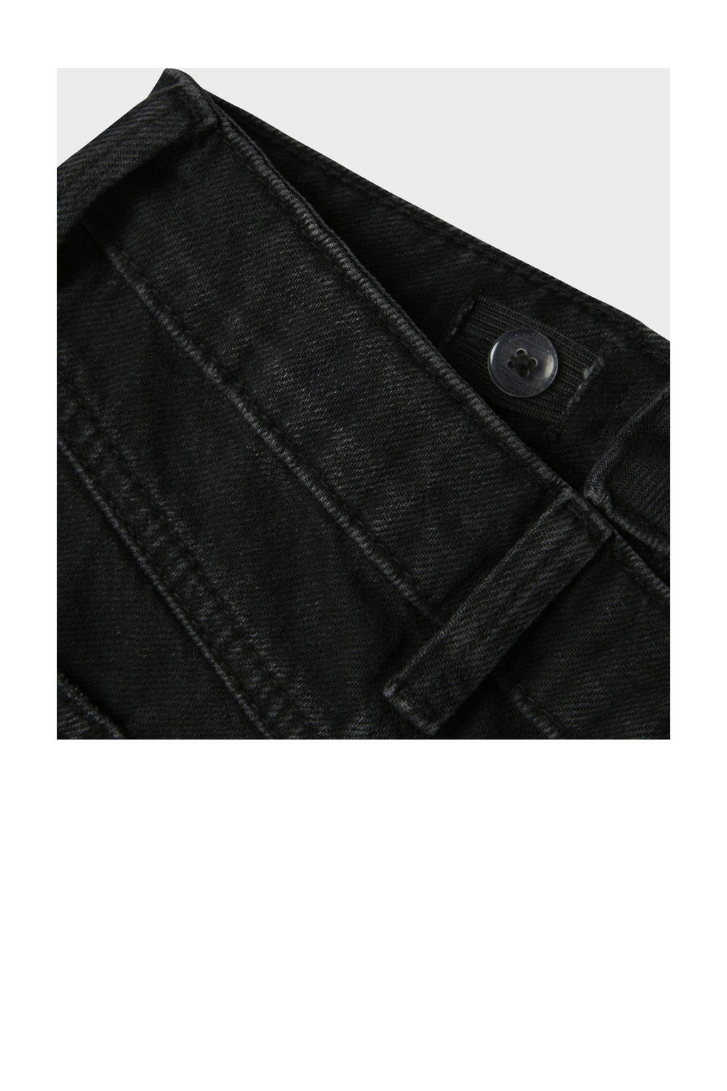 NAME IT wide leg jeans NKFROSE black denim
