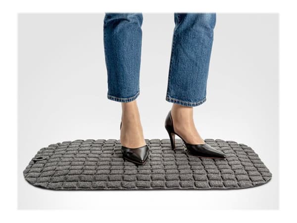 StandUp! by Matting Brick Free - Gulvmatte for kontor, bank, resepsjon, butikk - rektangulær - 77 x 54 cm (en pakke 6)