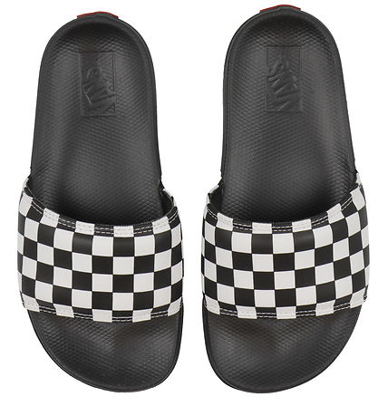 Vans Bådesandaler - La Costa Slide - Chekerboard - True White/So
