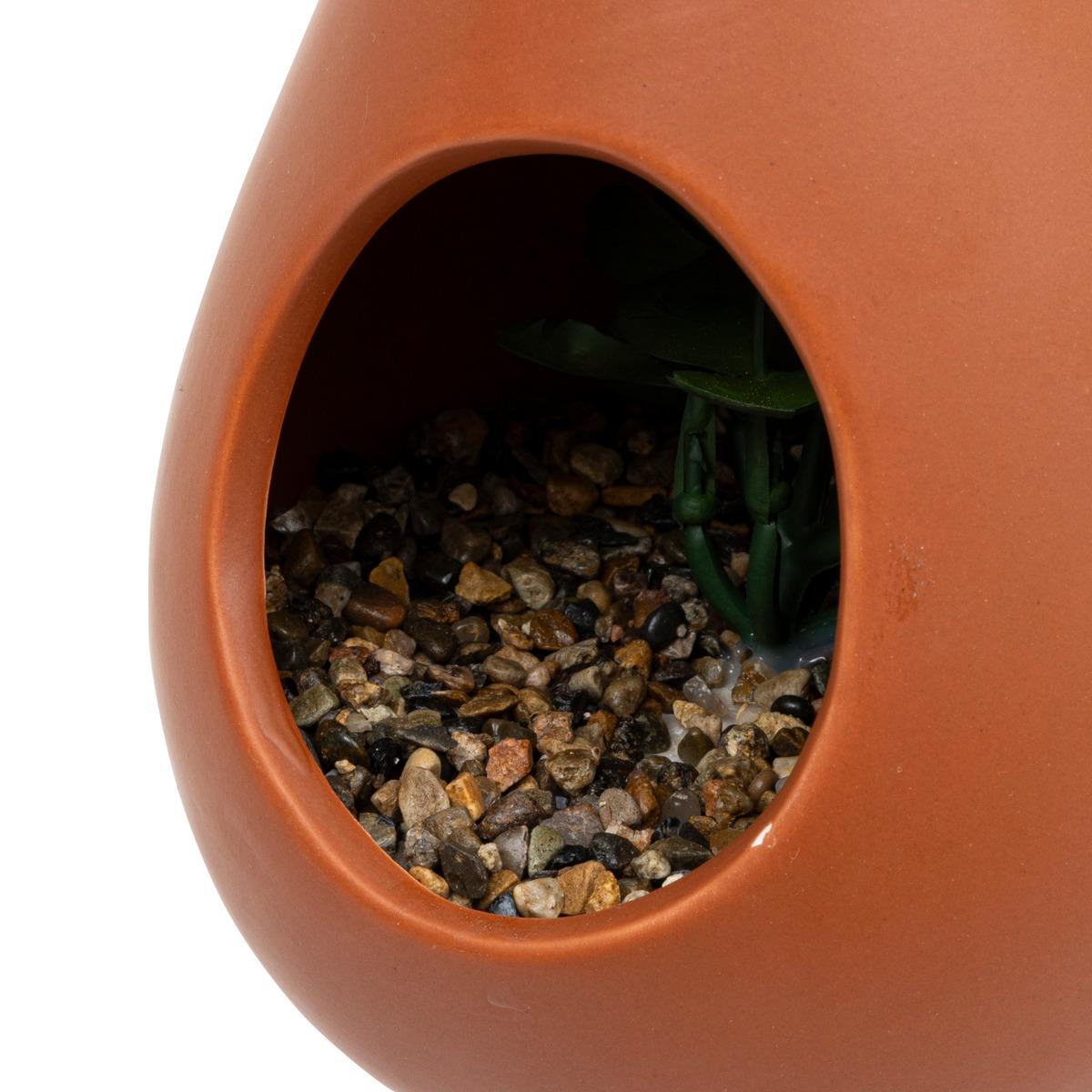PLANTE A SUSPENDRE BE VINTAGE POT GOUTTE CERAMIQUE H.60CM