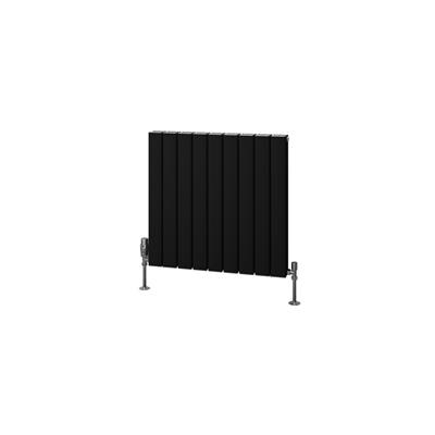 Eastbrook Hadleigh radiator 65x60cm aluminium 1055W zwart mat