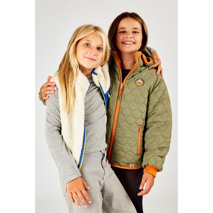 Veritas-Kids omkeerbare jas teddy