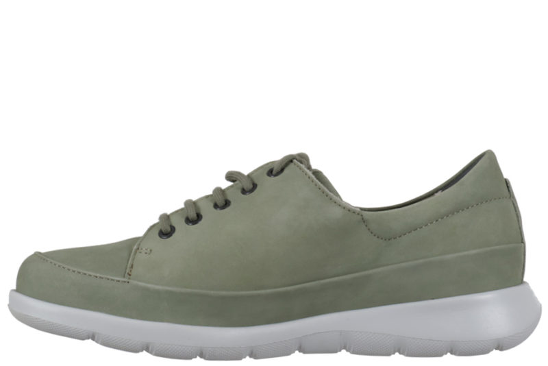 NEW FEET SKO I GRØNT NUBUCK