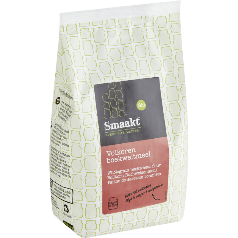 Smaakt Volkoren boekweitmeel
