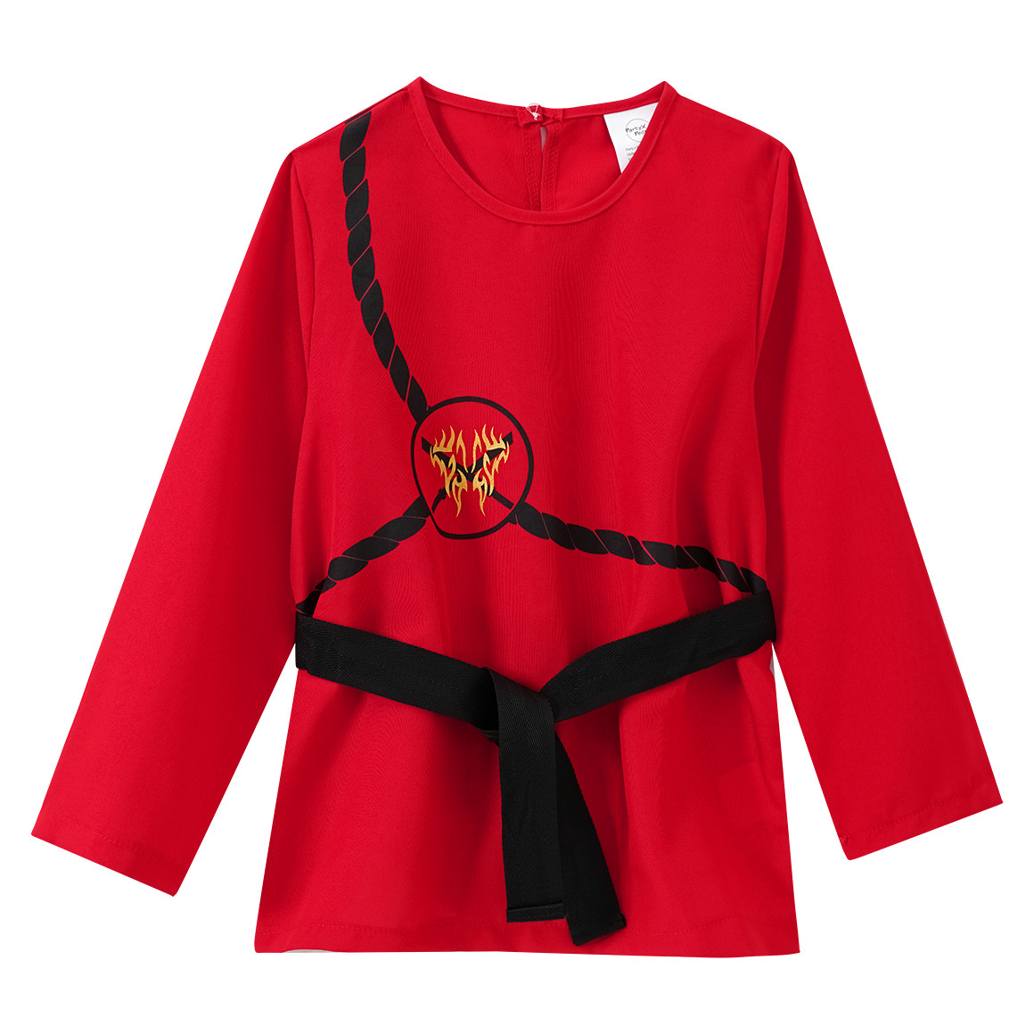 Topolino Kostüm Ninja 4-teillig rot