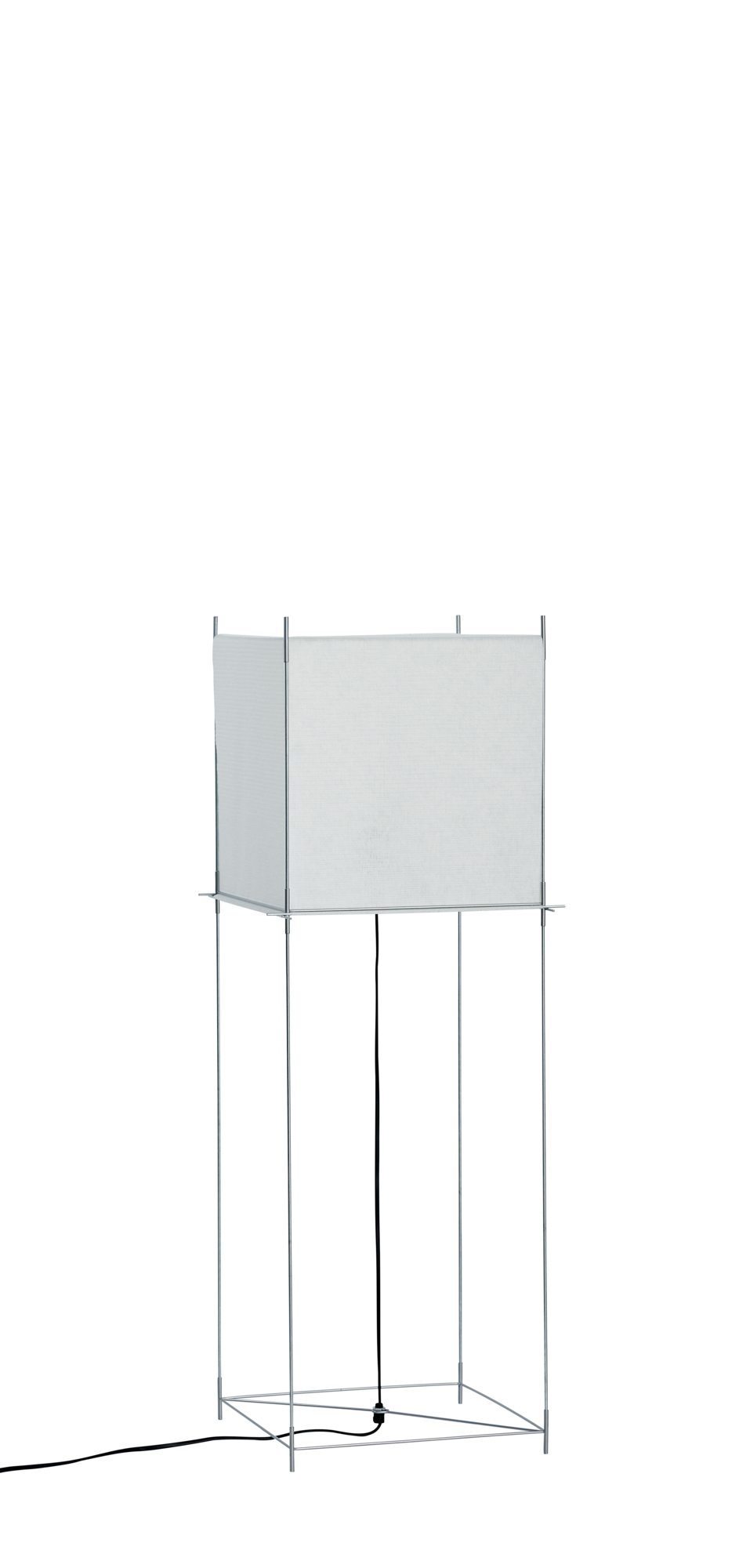 Vloerlamp Lotek Classic 4 hoogtes steel
