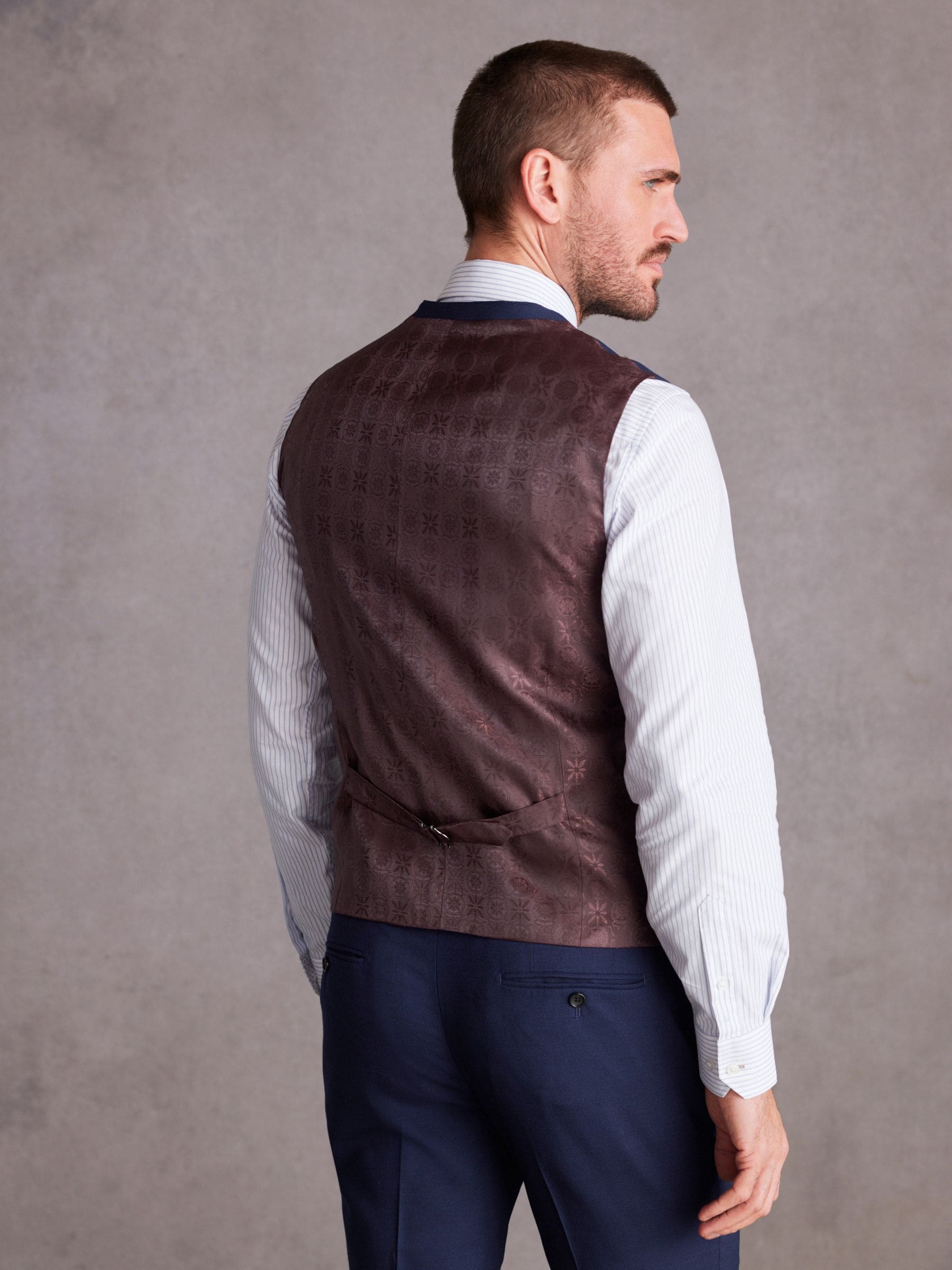 Helderblauw - Signature Tollegno gilet
