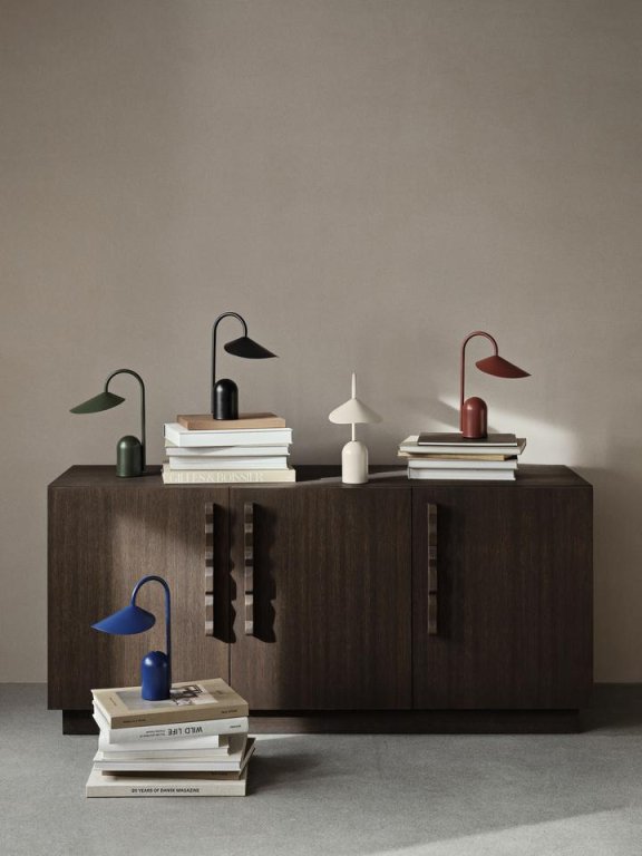 Ferm Living Unda dressoir 146x50 donker gebeitst eiken